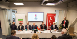Latvijas Hokeja federācija un Baltkrievijas Hokeja federācija paraksta līgumu par 2021.gada PČ organizēšanu