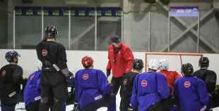 FOTO: U-20 izlases pirmais treniņš pirms novembra turnīra Ventspilī 