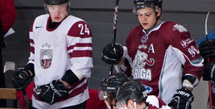Latvijas U20 izlase pēdējā spēlē pirms PČ izcīna uzvaru