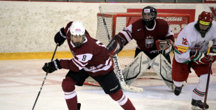 Latvijas jaunieši ar 4:1 apspēlē Baltkrievijas vienadžus