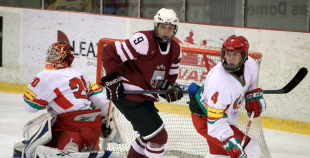 Latvijas jaunieši ar 4:1 apspēlē Baltkrievijas vienadžus