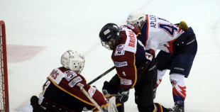 Liepājnieki ar 3:2 viesos uzveic HS "Rīga/Prizma2"