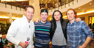 2013 Latvijas hokeja izlases tikšanās ar līdzjutējiem "Spicē"