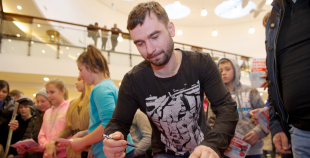 2013 Latvijas hokeja izlases tikšanās ar līdzjutējiem "Spicē"