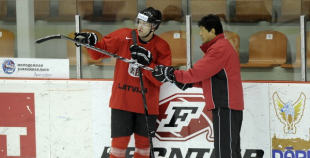 2013 OKT Latvijas izlase ar Ozoliņu uzsāk gatavošanos OS kvalifikācijai