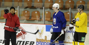 2013 OKT Latvijas izlase ar Ozoliņu uzsāk gatavošanos OS kvalifikācijai