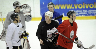 2013 OKT Latvijas izlase ar Ozoliņu uzsāk gatavošanos OS kvalifikācijai