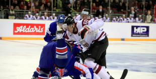 2013 OKT Latvija - Lielbritānija 6:2