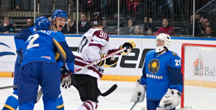 Latvija - Kazahstāna 3:2