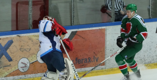 Virslīga: HK Liepāja - HS Rīga 1:2 PL