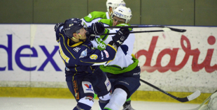 Virslīga: HK Kurbads - HK Mogo 2:3 