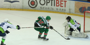 Virslīga: HK Liepāja - HK Mogo 4:5