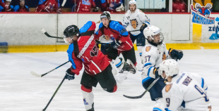 Virslīga: HK Zemgale/LLU - HS Rīga 5:4 PL