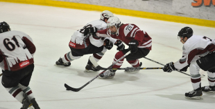 Latvijas U18 hokeja izlase ar 3:4 piekāpjas HK "Rīga"