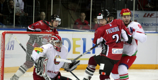 2013 EHC: Latvija - Baltkrievija 0:3