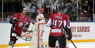 EHC: Latvija - Baltkrievija 4:1