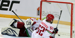EHC: Latvija - Baltkrievija 4:1