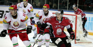 EHC: Latvija - Baltkrievija 4:1