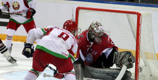 EHC: Latvija - Baltkrievija 4:1