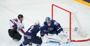 2013 PČ Latvija - ASV 1:4