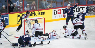 2013 PČ Latvija - ASV 1:4