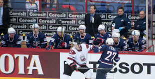 2013 PČ Latvija - ASV 1:4