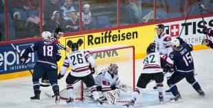 2013 PČ Latvija - ASV 1:4