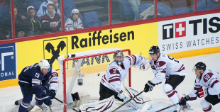 2013 PČ Latvija - ASV 1:4