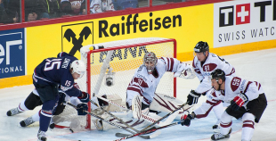 2013 PČ Latvija - ASV 1:4