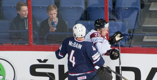 2013 PČ Latvija - ASV 1:4