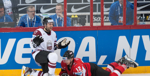 2013 PČ Latvija - Austrija 3:6