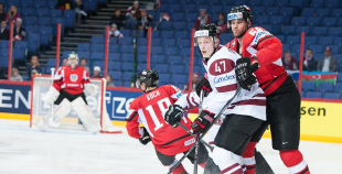 2013 PČ Latvija - Austrija 3:6