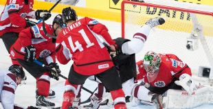 2013 PČ Latvija - Austrija 3:6