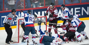 2013 PČ Latvija - Slovākija 5:3