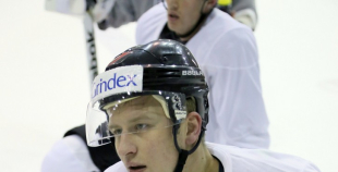 2013 Latvijas izlases pirmais treniņš pirms spēlēm ar Krieviju