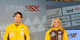 Latvijas olimpiešiem jaunas formas
