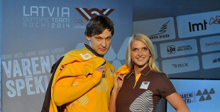 Latvijas olimpiešiem jaunas formas