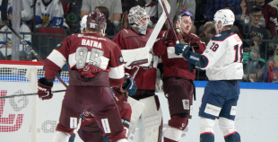 Latvijas izlase pirmajā spēlē atzīst Norvēģijas pārākumu