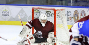 FOTO: Latvija - Kazahstāna (2:3 pēcspēles metienos)