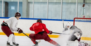 FOTO: Latvijas U-20 valstsvienība turpina gatavoties pasaules čempionātam