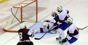 Latvija U18 - Norvēģija U18 4:3