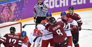 2014 OS Latvija - Čehija 2:4