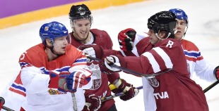 2014 OS Latvija - Čehija 2:4