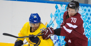 2014 OS Latvija - Zviedrija 3:5