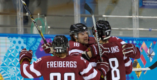 2014 OS Latvija - Zviedrija 3:5