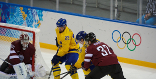 2014 OS Latvija - Zviedrija 3:5