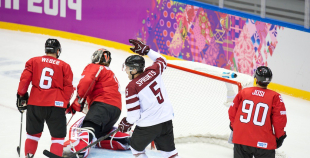 2014 OS Latvija - Šveice 3:1