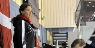 Sieviešu izlasei pirmā uzvara