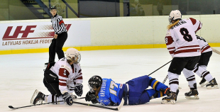 2014 PČS Latvija saspringtā spēlē uzvar arī Kazahstānu