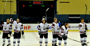 2014 PČS Latvija saspringtā spēlē uzvar arī Kazahstānu